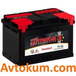 Акумулятор A-mega Standart 6СТ-74-А3 L+